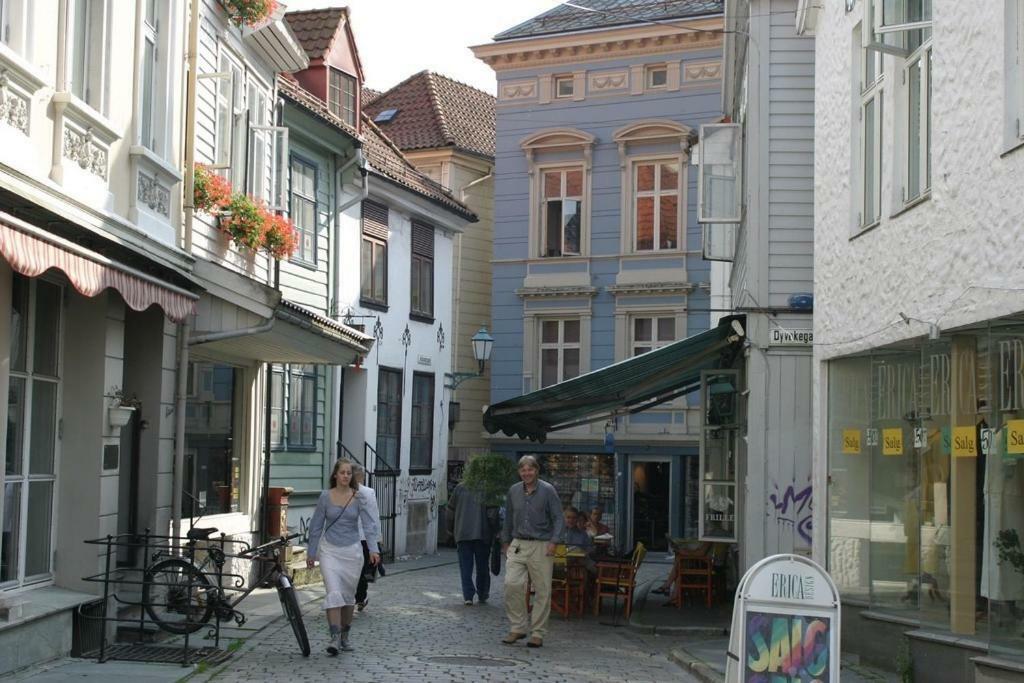 Central Location In The Heart Of Historic Bergen Kültér fotó